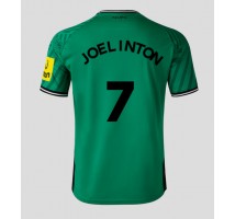 Newcastle United Joelinton #7 Koszulka Wyjazdowa 2023-24 Krótki Rękaw