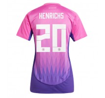 Niemcy Benjamin Henrichs #20 Koszulka Wyjazdowa damskie ME 2024 Krótki Rękaw