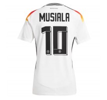 Niemcy Jamal Musiala #10 Koszulka Podstawowa damskie ME 2024 Krótki Rękaw