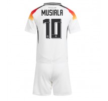 Niemcy Jamal Musiala #10 Koszulka Podstawowa dzieci ME 2024 Krótki Rękaw (+ krótkie spodenki)