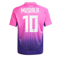 Niemcy Jamal Musiala #10 Koszulka Wyjazdowa ME 2024 Krótki Rękaw