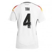 Niemcy Jonathan Tah #4 Koszulka Podstawowa ME 2024 Krótki Rękaw