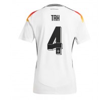 Niemcy Jonathan Tah #4 Koszulka Podstawowa damskie ME 2024 Krótki Rękaw