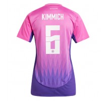Niemcy Joshua Kimmich #6 Koszulka Wyjazdowa damskie ME 2024 Krótki Rękaw