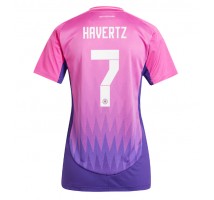 Niemcy Kai Havertz #7 Koszulka Wyjazdowa damskie ME 2024 Krótki Rękaw