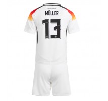 Niemcy Thomas Muller #13 Koszulka Podstawowa dzieci ME 2024 Krótki Rękaw (+ krótkie spodenki)