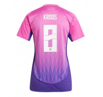 Niemcy Toni Kroos #8 Koszulka Wyjazdowa damskie ME 2024 Krótki Rękaw