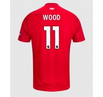 Nottingham Forest Chris Wood #11 Koszulka Podstawowa 2024-25 Krótki Rękaw