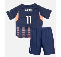 Nottingham Forest Chris Wood #11 Koszulka Trzecia dzieci 2023-24 Krótki Rękaw (+ krótkie spodenki)