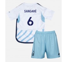 Nottingham Forest Ibrahim Sangare #6 Koszulka Wyjazdowa dzieci 2023-24 Krótki Rękaw (+ krótkie spodenki)