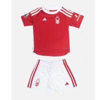 Nottingham Forest Koszulka Podstawowa dzieci 2023-24 Krótki Rękaw (+ krótkie spodenki)