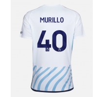 Nottingham Forest Murillo #40 Koszulka Wyjazdowa 2023-24 Krótki Rękaw