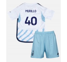 Nottingham Forest Murillo #40 Koszulka Wyjazdowa dzieci 2023-24 Krótki Rękaw (+ krótkie spodenki)