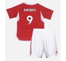 Nottingham Forest Taiwo Awoniyi #9 Koszulka Podstawowa dzieci 2023-24 Krótki Rękaw (+ krótkie spodenki)