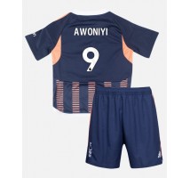 Nottingham Forest Taiwo Awoniyi #9 Koszulka Trzecia dzieci 2023-24 Krótki Rękaw (+ krótkie spodenki)