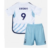 Nottingham Forest Taiwo Awoniyi #9 Koszulka Wyjazdowa dzieci 2023-24 Krótki Rękaw (+ krótkie spodenki)