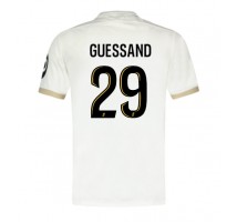 OGC Nice Evann Guessand #29 Koszulka Wyjazdowa 2024-25 Krótki Rękaw