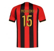 OGC Nice Youssoufa Moukoko #15 Koszulka Podstawowa 2024-25 Krótki Rękaw