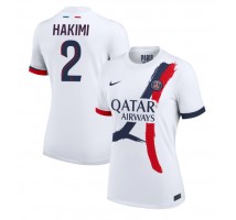 Paris Saint-Germain Achraf Hakimi #2 Koszulka Wyjazdowa damskie 2024-25 Krótki Rękaw