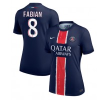 Paris Saint-Germain Fabian Ruiz #8 Koszulka Podstawowa damskie 2024-25 Krótki Rękaw