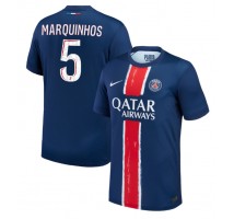 Paris Saint-Germain Marquinhos #5 Koszulka Podstawowa 2024-25 Krótki Rękaw