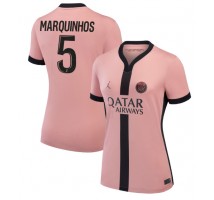 Paris Saint-Germain Marquinhos #5 Koszulka Trzecia damskie 2024-25 Krótki Rękaw