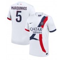 Paris Saint-Germain Marquinhos #5 Koszulka Wyjazdowa 2024-25 Krótki Rękaw