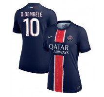 Paris Saint-Germain Ousmane Dembele #10 Koszulka Podstawowa damskie 2024-25 Krótki Rękaw