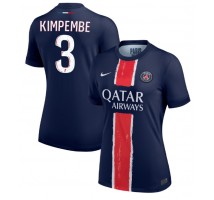 Paris Saint-Germain Presnel Kimpembe #3 Koszulka Podstawowa damskie 2024-25 Krótki Rękaw