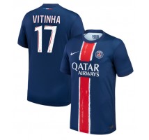 Paris Saint-Germain Vitinha #17 Koszulka Podstawowa 2024-25 Krótki Rękaw