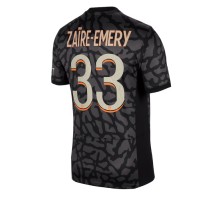 Paris Saint-Germain Warren Zaire-Emery #33 Koszulka Trzecia 2023-24 Krótki Rękaw