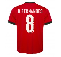 Portugalia Bruno Fernandes #8 Koszulka Podstawowa ME 2024 Krótki Rękaw
