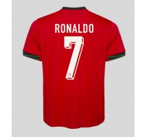 Portugalia Cristiano Ronaldo #7 Koszulka Podstawowa ME 2024 Krótki Rękaw