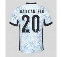 Portugalia Joao Cancelo #20 Koszulka Wyjazdowa ME 2024 Krótki Rękaw