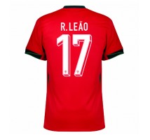Portugalia Rafael Leao #17 Koszulka Podstawowa ME 2024 Krótki Rękaw