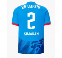 RB Leipzig Mohamed Simakan #2 Koszulka Trzecia 2023-24 Krótki Rękaw