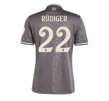 Real Madrid Antonio Rudiger #22 Koszulka Trzecia 2024-25 Krótki Rękaw