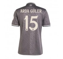 Real Madrid Arda Guler #15 Koszulka Trzecia 2024-25 Krótki Rękaw