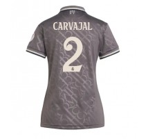 Real Madrid Daniel Carvajal #2 Koszulka Trzecia damskie 2024-25 Krótki Rękaw