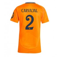 Real Madrid Daniel Carvajal #2 Koszulka Wyjazdowa damskie 2024-25 Krótki Rękaw