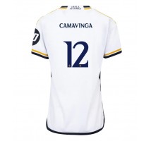 Real Madrid Eduardo Camavinga #12 Koszulka Podstawowa damskie 2023-24 Krótki Rękaw