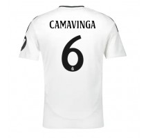 Real Madrid Eduardo Camavinga #6 Koszulka Podstawowa 2024-25 Krótki Rękaw