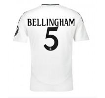 Real Madrid Jude Bellingham #5 Koszulka Podstawowa 2024-25 Krótki Rękaw