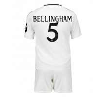 Real Madrid Jude Bellingham #5 Koszulka Podstawowa dzieci 2024-25 Krótki Rękaw (+ krótkie spodenki)