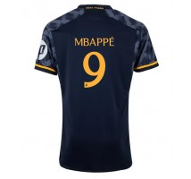 Real Madrid Kylian Mbappe #9 Koszulka Wyjazdowa 2023-24 Krótki Rękaw