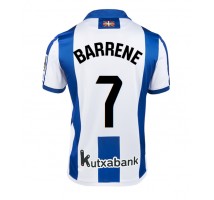 Real Sociedad Ander Barrenetxea #7 Koszulka Podstawowa 2024-25 Krótki Rękaw