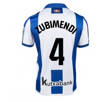 Real Sociedad Martin Zubimendi #4 Koszulka Podstawowa 2024-25 Krótki Rękaw