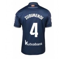 Real Sociedad Martin Zubimendi #4 Koszulka Wyjazdowa 2023-24 Krótki Rękaw