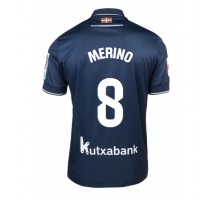 Real Sociedad Mikel Merino #8 Koszulka Wyjazdowa 2023-24 Krótki Rękaw