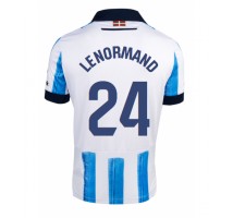 Real Sociedad Robin Le Normand #24 Koszulka Podstawowa 2023-24 Krótki Rękaw